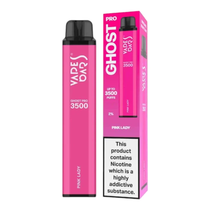 Pink Lady 20mg 3500 Puffs by Vapes Bars Ghost Pro