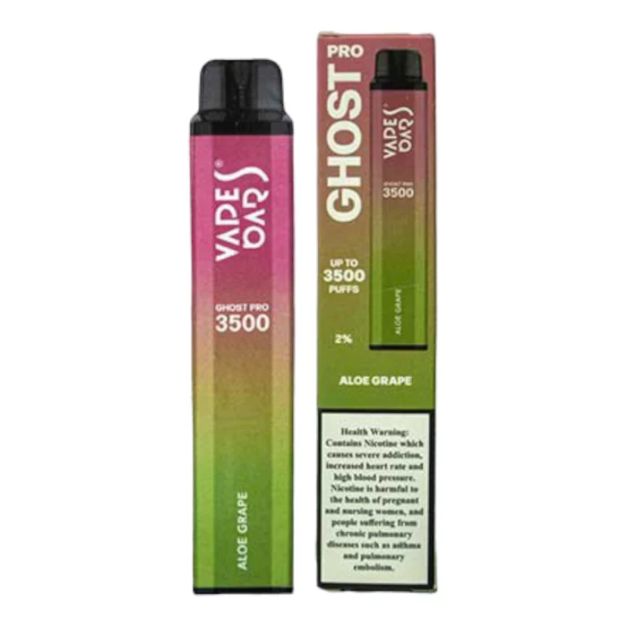 Aloe Grape 20mg 3500 Puffs by Vapes Bars Ghost Pro