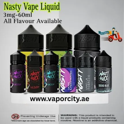 nasty vape 3mg