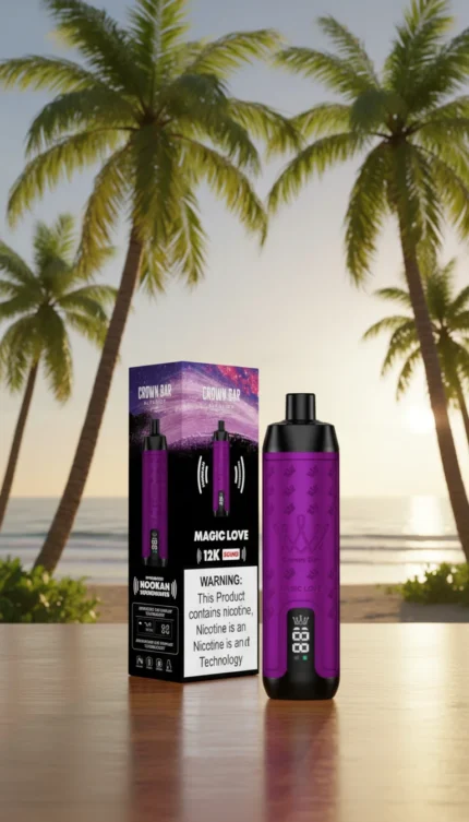 Al Fakher Crown Bar 12000 Puffs – Magic Love Disposable Vape