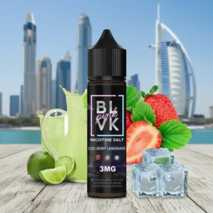 BLVK Pink - Iced Berry Lemonade Salt 60ml - 3mg