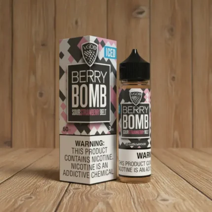Berry Bomb by VGOD – 60mL (3 mg) – Iced & Non-Iced Vape Juice