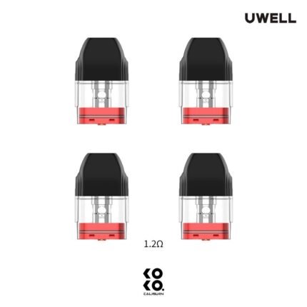 Caliburn KOKO Replacement Pods By Uwell 4 Pcs 1.2 Ohm - Image 3