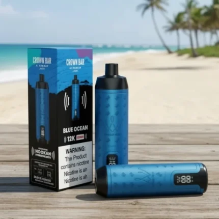 Crown Bar Al Fakher 12000 Puffs – Blue Ocean Disposable Vape