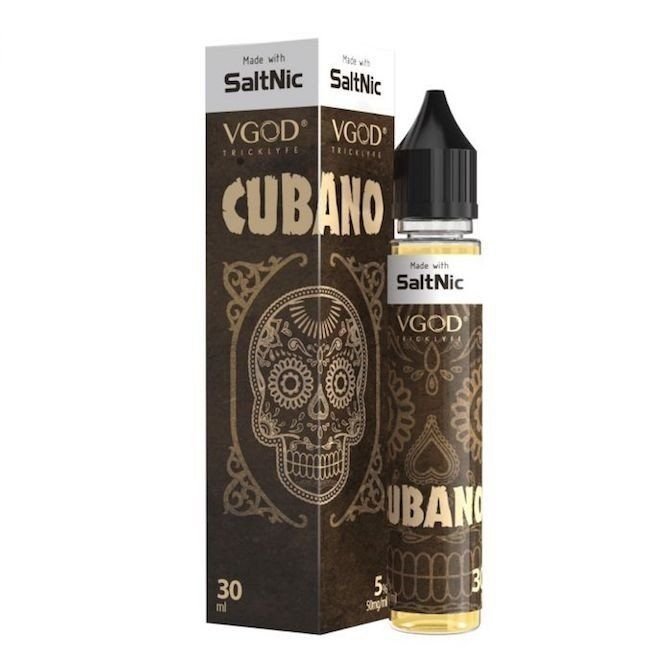 Cubano by VGOD Salt Nic 30ml Tobacco and Vanilla