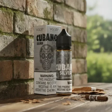 Cubano by VGOD – 60mL (0 mg) Vape Juice – Silver, Brown, and Black Variants