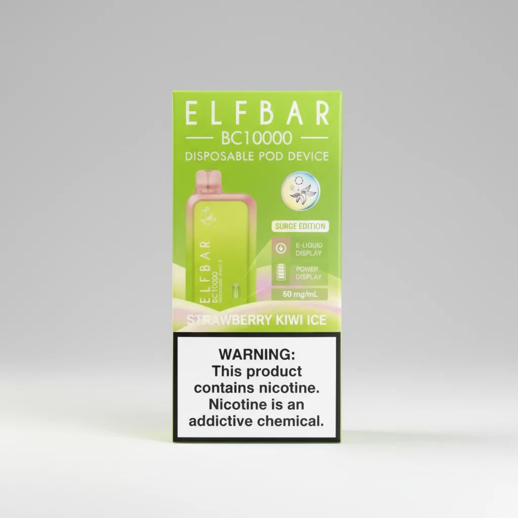 ELFBAR Strawberry Kiwi Ice BC 10000 Puffs 50mg