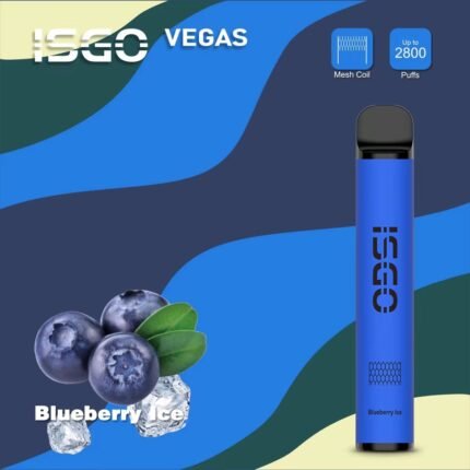 ISGO Vegas Blueberry Ice 2800 Puffs Disposable