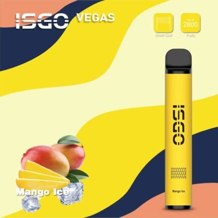 ISGO Vegas - Mango Ice Disposable Vape 2800 Puffs - 2% Nicotine
