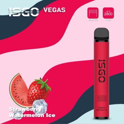 ISGO Vegas Strawberry Watermelon Ice Disposable Vape 2800 Puffs