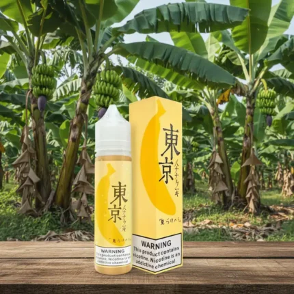 Ice Banana Cake by Tokyo – Banana Cake & Menthol E-Liquid (Zero mg, 3mg, 6mg Nicotine)