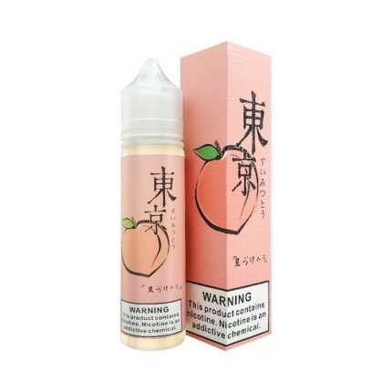 Iced Peach by Tokyo Peach & Menthol E-Liquid (Zero mg, 3mg, 6mg Nicotine)