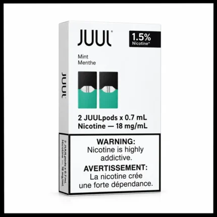 JUUL MINT 1.5% nicotine (pack of 2pods)
