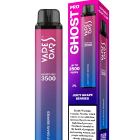 Juicy Grape Berries Vape Bar Ghost Pro 20mg 3500 Puffs — Disposable Vape in Dubai