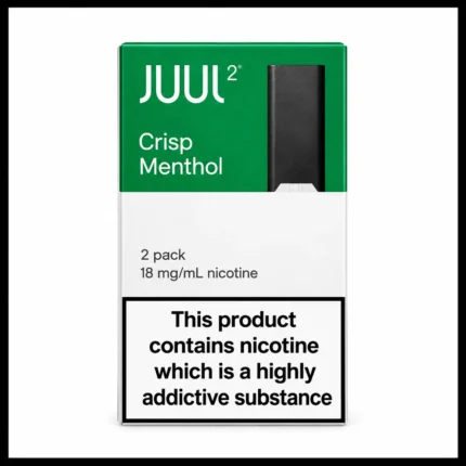 Juul 2 – Crisp Menthol Pods - 18 Mg Nicotine (2 Pods)