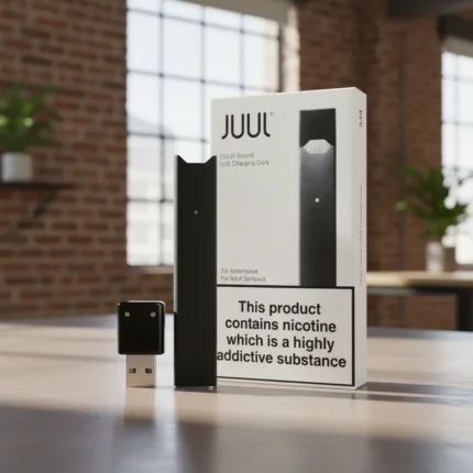 Juul Device Black Rechargeable Pod with USB Charger