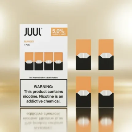 Juul Mango Pods 5% Nicotine 200 Puffs (4 Pcs)