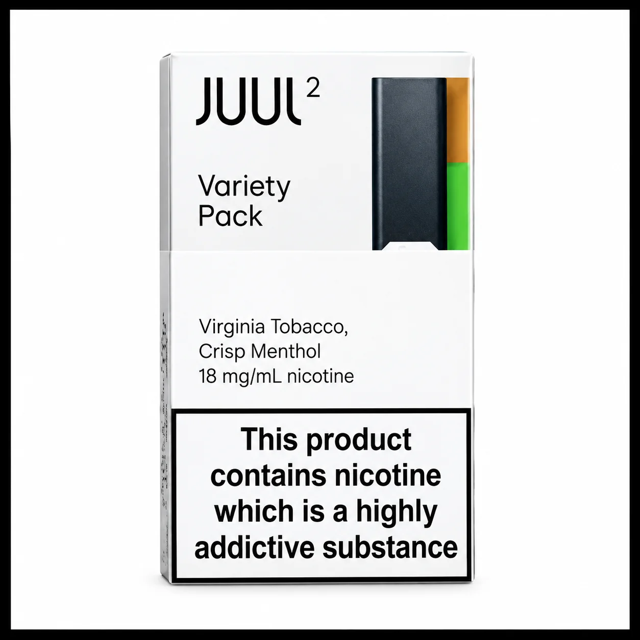Juul2 variety pack (Virginia tobacco & crisp menthol)