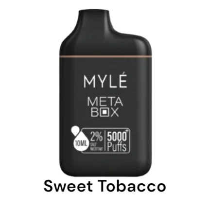 MYLE META BOX SWEET TOBACCO 5000 PUFFS 20MG
