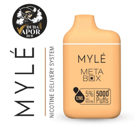 Alternative view of BUY NOW  MYLE Meta Box-Malaysian Mango-5000 Puffs, 50mg - Disposable Vape