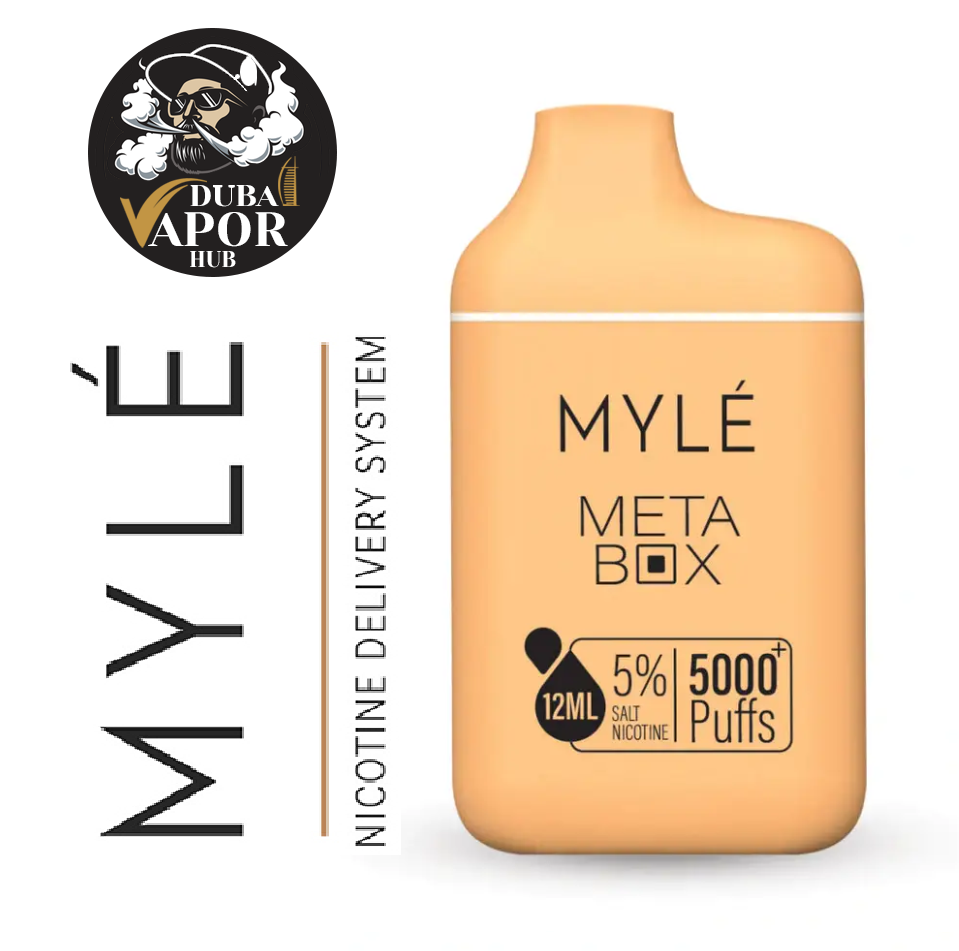 BUY NOW MYLE Meta Box-Malaysian Mango-5000 Puffs, 50mg - Disposable Vape - Image 2