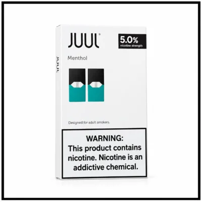 Menthol Flavor Juul 5% Pack of 2 Pods in Dubai