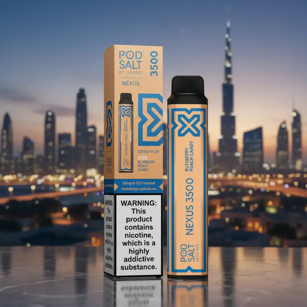 Nexus Blueberry Peach Candy – 3500 Puffs 2% Nicotine Disposable Vape