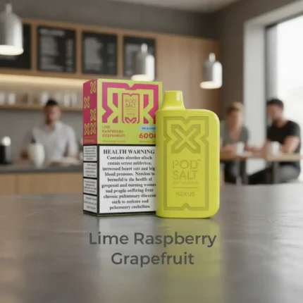 Nexus Lime Raspberry Grapefruit Disposable Vape 2% Nicotine 6000 Puffs