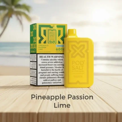 Nexus Pineapple Passion Lime Disposable Vape 2% Nicotine 6000 Puffs
