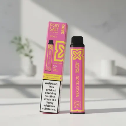 Nexus Pink Citrus Lemonade – 3500 Puffs 2% Nicotine Disposable Vape