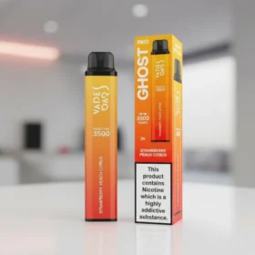 Orange Burst Vape Bar Ghost Pro 3500 Puffs — Disposable Vape in Dubai