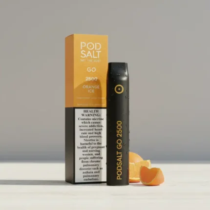 POD SALT GO ORANGE ICE-20MG/ML-2500 PUFFS