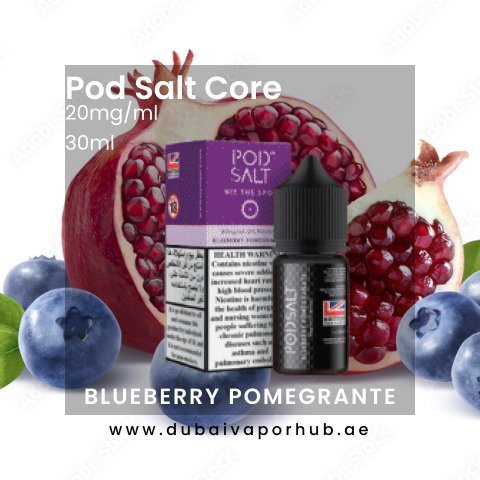 Pod Salt Core Blueberry Pomegrante 2% 20 mg 30 ml
