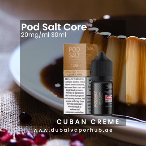 Pod Salt Core Cuban Creme 2% 20 mg 30 ml
