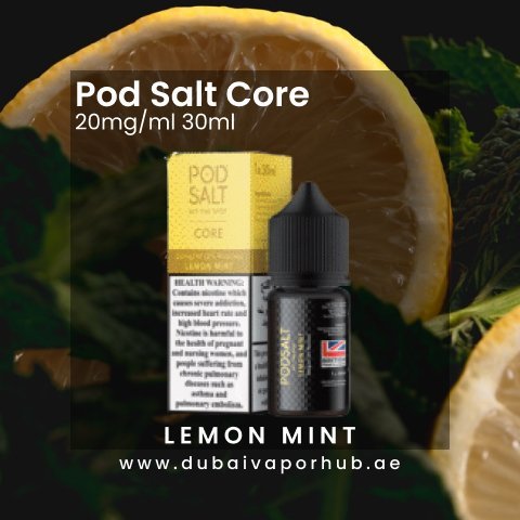 Pod Salt Core Lemon Mint 2% 20 mg 30 ml