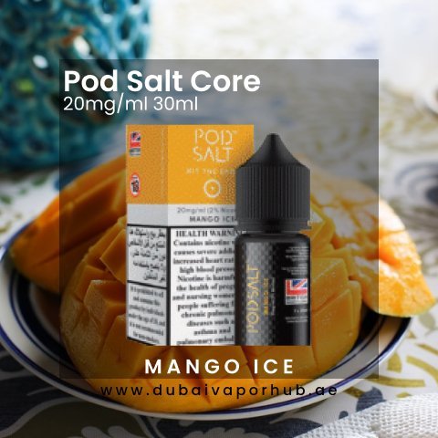 Pod Salt Core Mango Ice 2% 20 mg 30 ml