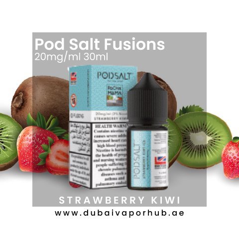 Pod Salt Fusions Strawberry Kiwi 20 mg 30 ml