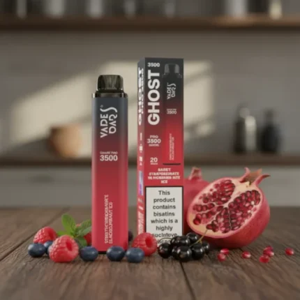 Sweet Pomegranate Blackcurrant Vape Bar Ghost Pro 3500 Puffs — Disposable Vape in Dubai