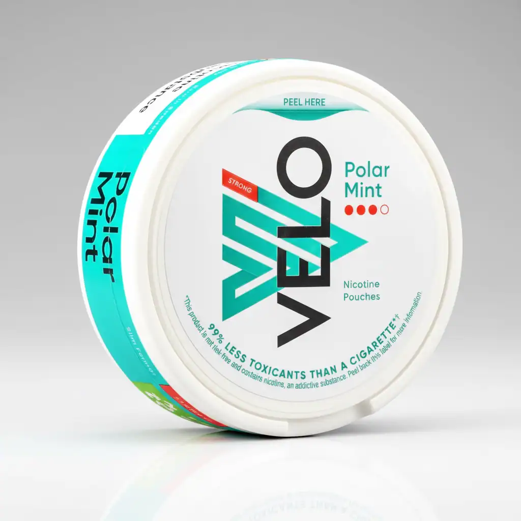 VELO Polar Mint Strong 10mg 20 Nicotine Pouches in Dubai