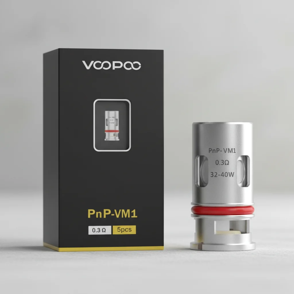 Voopoo PnP Coils 0.3 ohm PnP-VM1 Mesh Coil rated for 32 40W (DL)