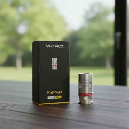 Voopoo PnP VM3 0.45Ω Mesh Coil DTL Vaping, Rich Flavor, Compatible with Drag & Vinci Series
