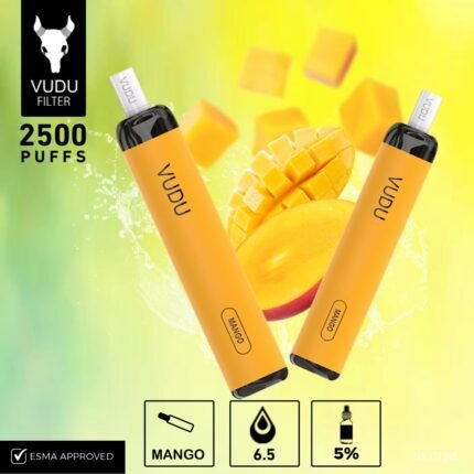 VUDU Filter - Mango Disposable Pod Device (2500 Puffs)
