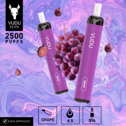 VUDU Filter - Grape Pod Device (2500 Puffs)