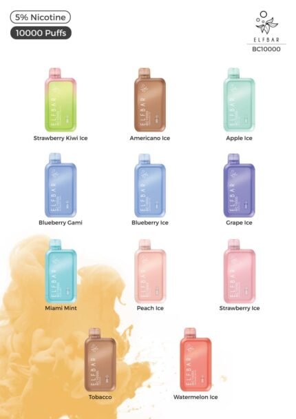 BUY ELF BAR BC 10000 Puffs 50mg The Best Disposable Vape in UAE - Image 2