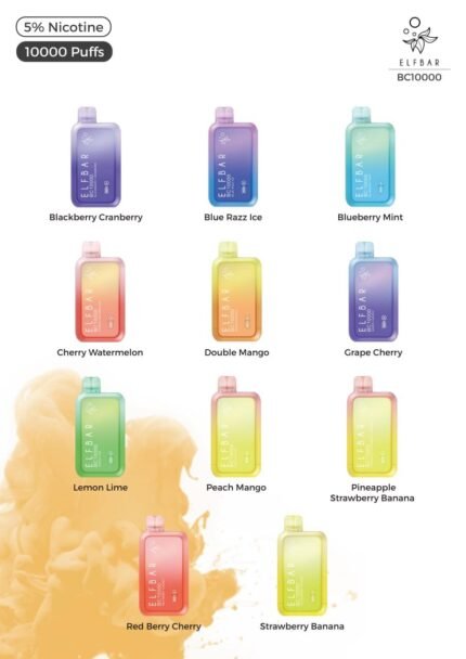 BUY ELF BAR BC 10000 Puffs 50mg The Best Disposable Vape in UAE
