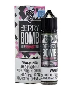 Alternative view of Berry Bomb by VGOD (Iced & Non-Iced) – 60mL (0 mg) – Vape Juice