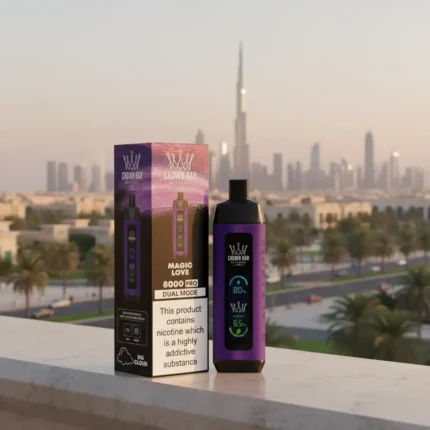 Crown Bar Al Fakher 8000 Puffs – Magic Love Disposable Vape