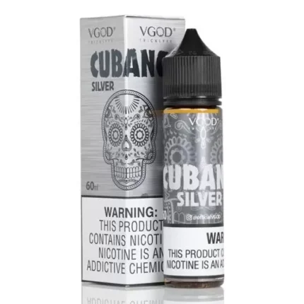 Cubano by VGOD – 60mL (3 mg) Vape Juice – Silver, Brown, and Black Variants - Image 4
