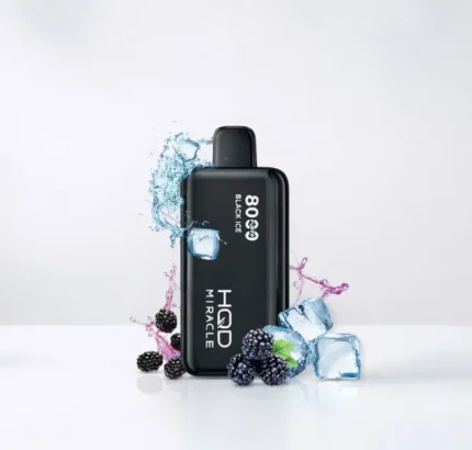 BLACK ICE HQD MIRACLE 8000 PUFFS ZERO NICOTINE DISPOSABLE