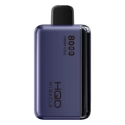 CHERRY COLA HQD MIRACLE 8000 PUFFS ZERO NICOTINE DISPOSABLE